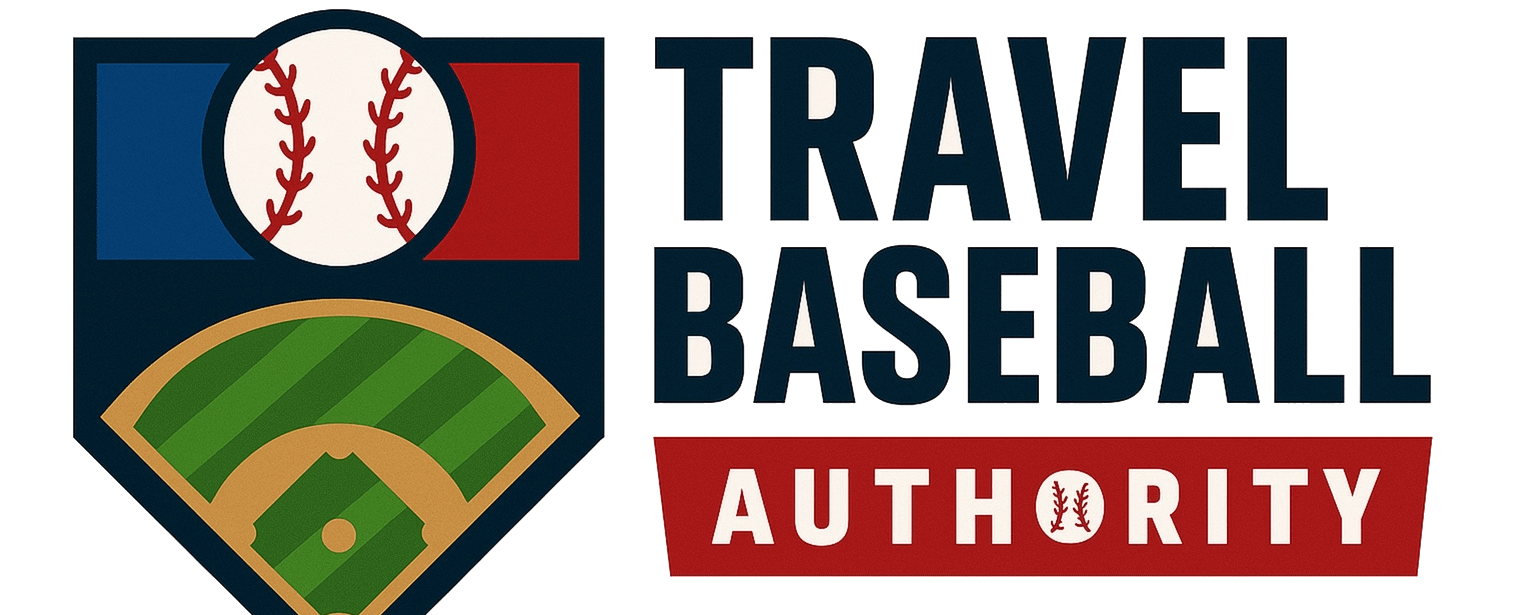 travel baseball authority horizontal logo
