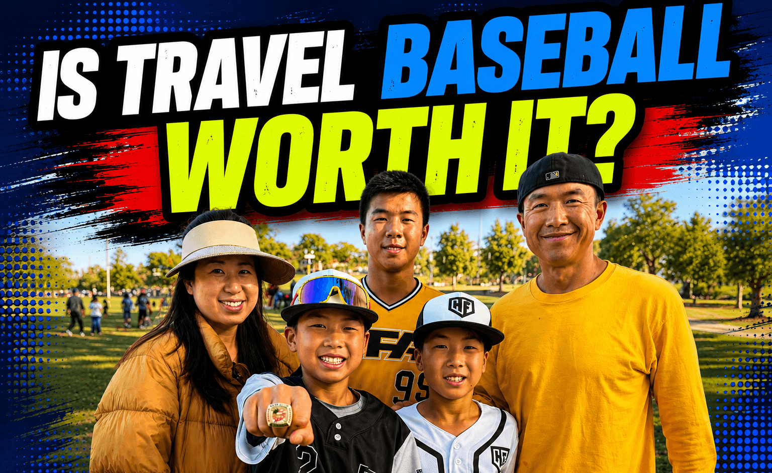Thumbnail for blog discussing whether is travel baseball worth it