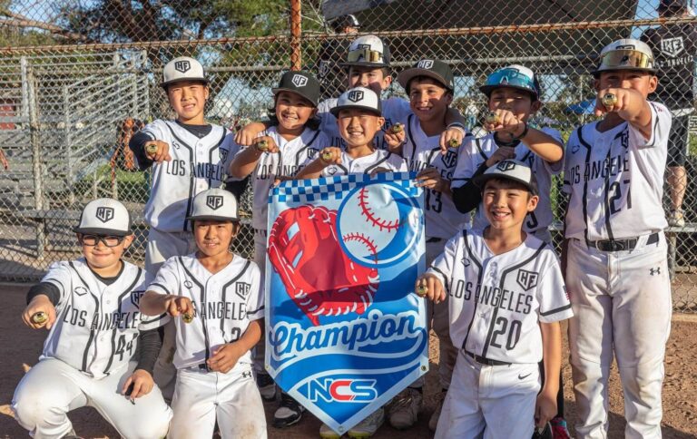 Group photo of Travel baseball teams los angeles Hit Factory