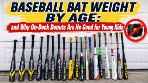 Baseball bat weight by age with youth baseball bats and on-deck donut