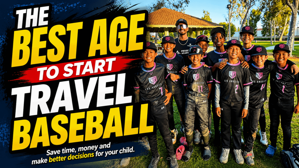 Youth baseball team posing for a group photo
