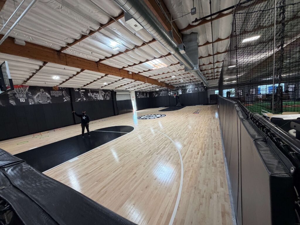 Hit Factory LA basketball court
