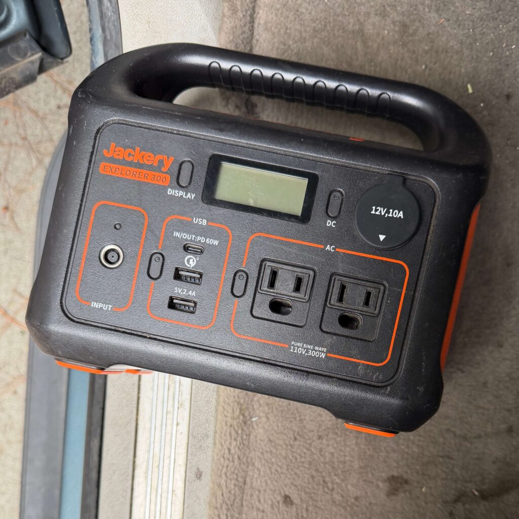 Explorer 300 Portable battery power bank by Jackery