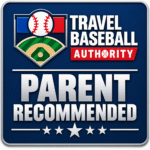 Parent Recommended award badge from Travel Baseball Authority